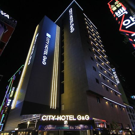 City Hotel G&G Busan Buitenkant foto