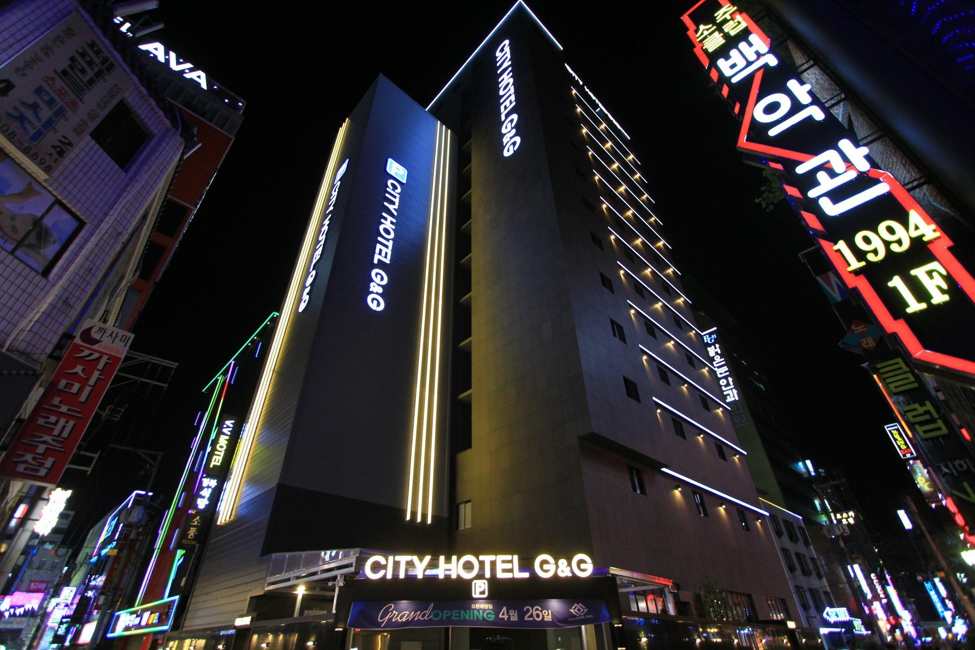 City Hotel G&G Busan Buitenkant foto